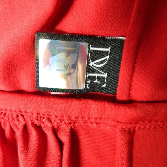 DVF Neiman Marcus Bethania Wrap Dress Red 10 - Picture 7 of 7